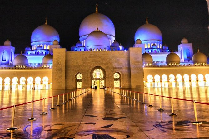 Abu Dhabi Full Day City with Grand Mosque Visit , Ferrari World Stop - A full day that begins with Abu Dhabi’s grandest sight