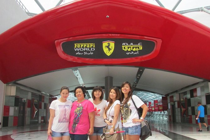 Abu Dhabi Full Day City with Grand Mosque Visit , Ferrari World Stop - Yas Island, Yas Mall, and Ferrari World