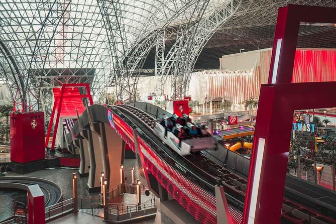 Abu Dhabi Guided City Tour With Ferrari World Tickets From Dubai - Yas Island turns the day toward entertainment