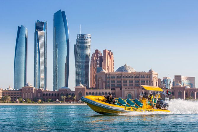 Abu Dhabi Guided Sightseeing Boat Tours - The Corniche from the Arabian Gulf