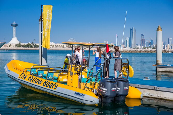 Abu Dhabi Guided Sightseeing Boat Tours - Getting to the marina without losing your seat