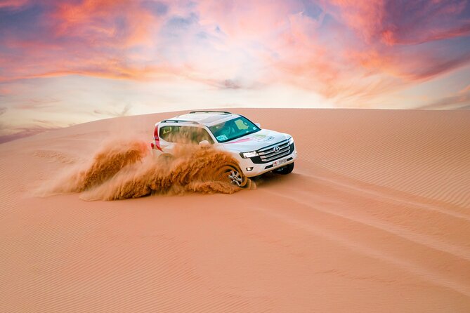 Abu Dhabi Morning Desert Safari: 4x4 Dune Bashing, Camel Ride and Sandboarding - Leaving Abu Dhabi at 7:30 a.m.