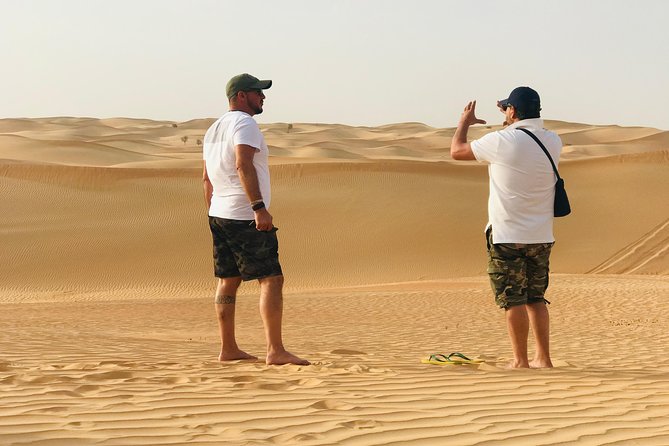 Abu Dhabi Morning Desert Safari,Dune Bashing,Sandboarding,Camel Riding&Quad Bike - Leaving Abu Dhabi for the morning dunes