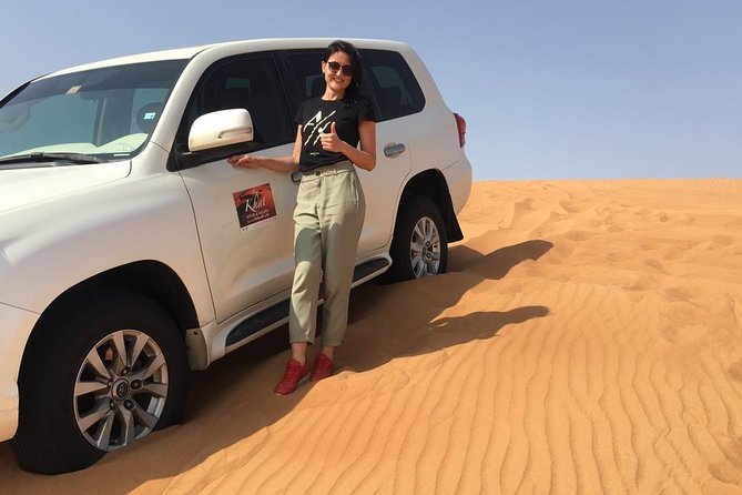 Abu Dhabi morning desert safari - Private car - The drive to Al Khatim and the change in scenery