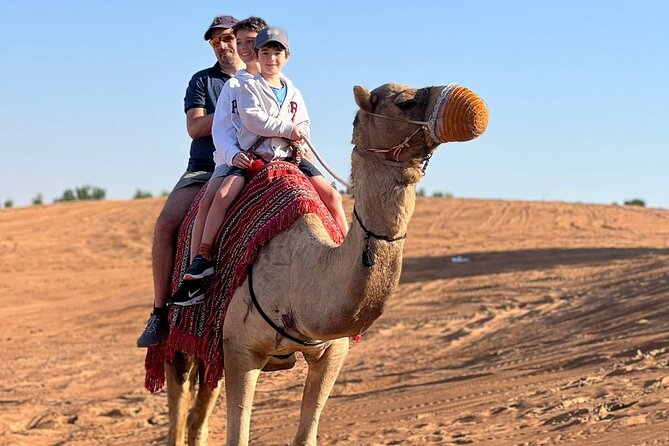 Abu Dhabi morning desert safari - Private car - Tire deflation signals the start of dune bashing