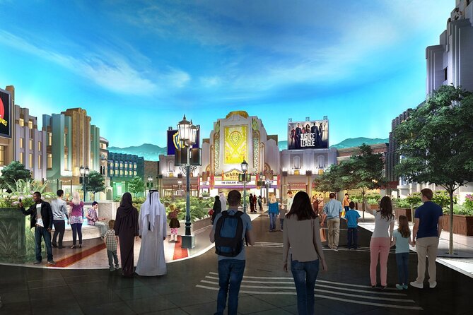 Abu Dhabi Mosque and Entry ticket to Warner Bros from Dubai - What is included, and what costs extra