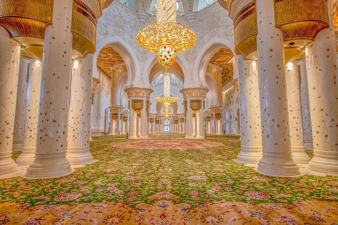Abu Dhabi - Sheikh Zayed Grand Mosque Tour In A Private Vehicle - Emirates Palace, Corniche, and Heritage Village