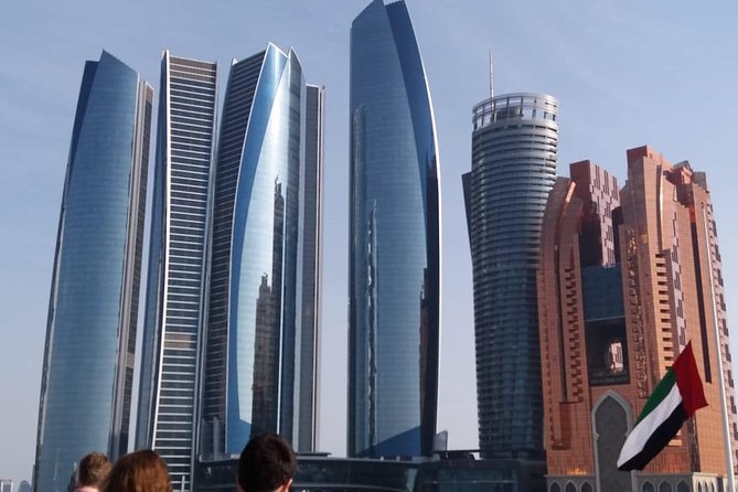 Abu Dhabi tour from Dubai small group with guide, Grand Mosque - The city drive connects the big sights