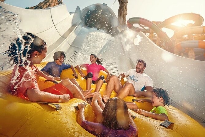 Admission to Yas Water World in Abu Dhabi with Meal - From lazy river to high-speed slides