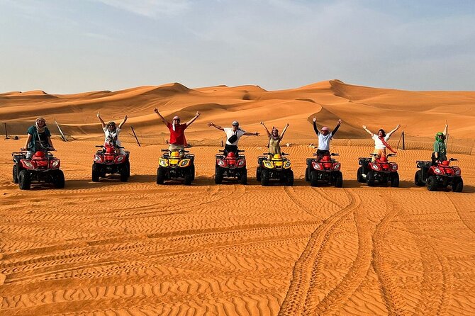 Adrenaline combo : Desert activities + ATV or Quad bike option - What the guide adds to the day