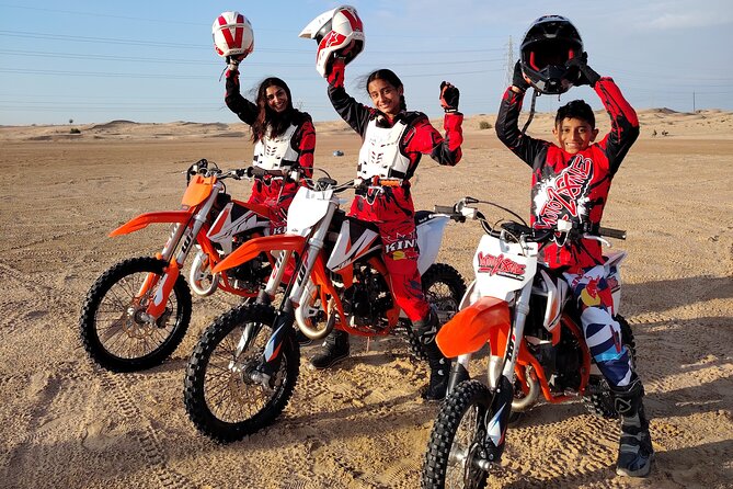 Adult Desert Motorbike Training in Dubai - What you learn on the bike