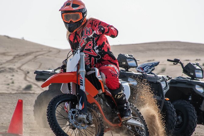Adult Desert Motorbike Training in Dubai - How the private format affects your day