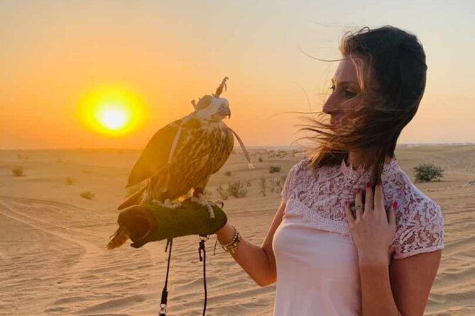 Adventurous Red Dune Desert Safari Deal with Quad Bike,Shows &BBQ - The Bedouin-style camp and evening meal