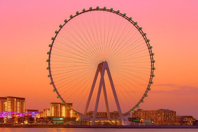 Ain Dubai Wheel Entry Tickets - Inside the cabin, the ride is the main event