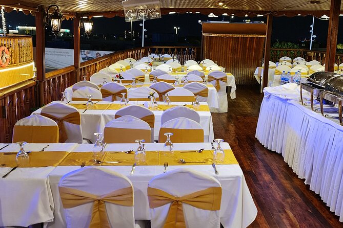 Alexandra Dhow cruise Dinner Dubai Marina(International buffet) - Open-air deck or lower deck?