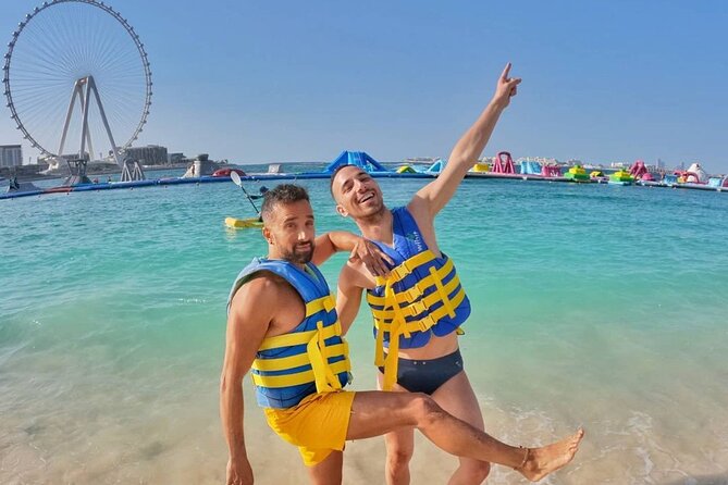 Aqua Fun Dubai Admission Ticket - Safety, equipment, and the condition of the inflatables