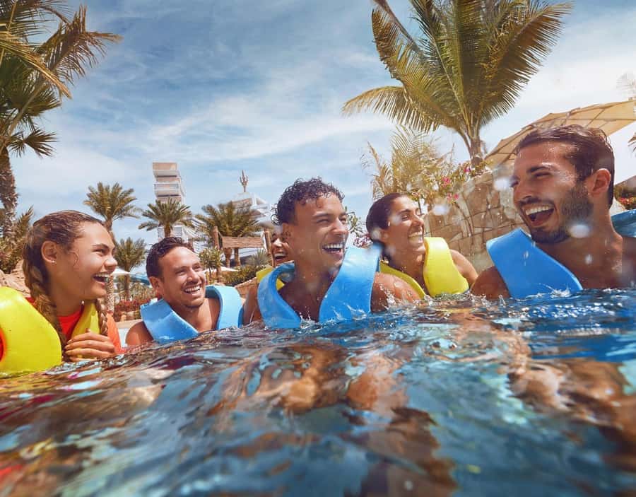 Aquaventure World Waterpark Ticket at Atlantis Dubai - Your first hours: head for the biggest slides