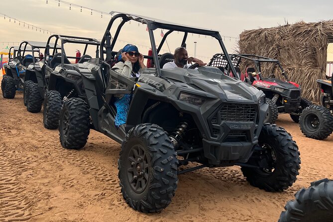 Arabian Dune Buggy Adventure - The safety briefing comes before the fun