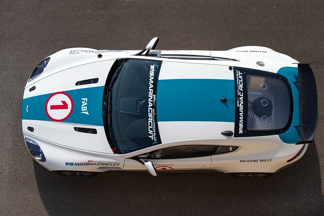 Aston Martin GT4 Driving Experience _ Full - Learning the racing line at Yas Marina Circuit