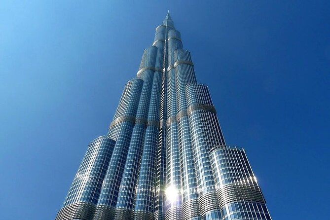 At the top burj khalifa dubai ticket with cafe treat - Starting at Dubai Mall in Downtown Dubai