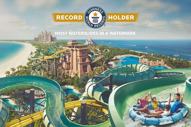 Atlantis Aquaventure Ticket (with options for Aquarium), Dubai - Tower of Neptune and the shark lagoon