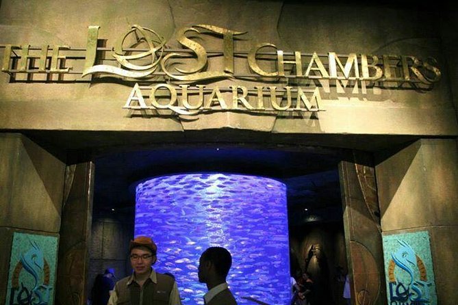 Atlantis Lost-Chamber Aquarium Dubai - Arriving at Atlantis, The Palm