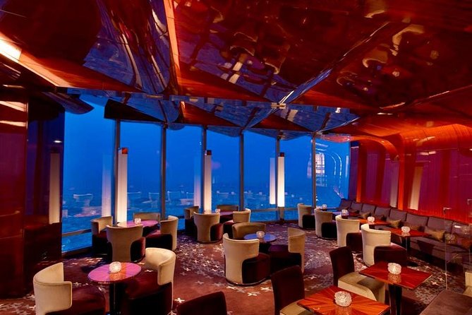 AtMosphere Lounge at 122nd floor of Burj Khalifa Tower with Private Transfers - The lift ride and level 122 setting