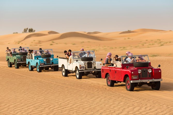 Authentic Safari in Vintage Land Rover with Traditional Dinner - A torch-lit Bedouin camp near a private royal retreat