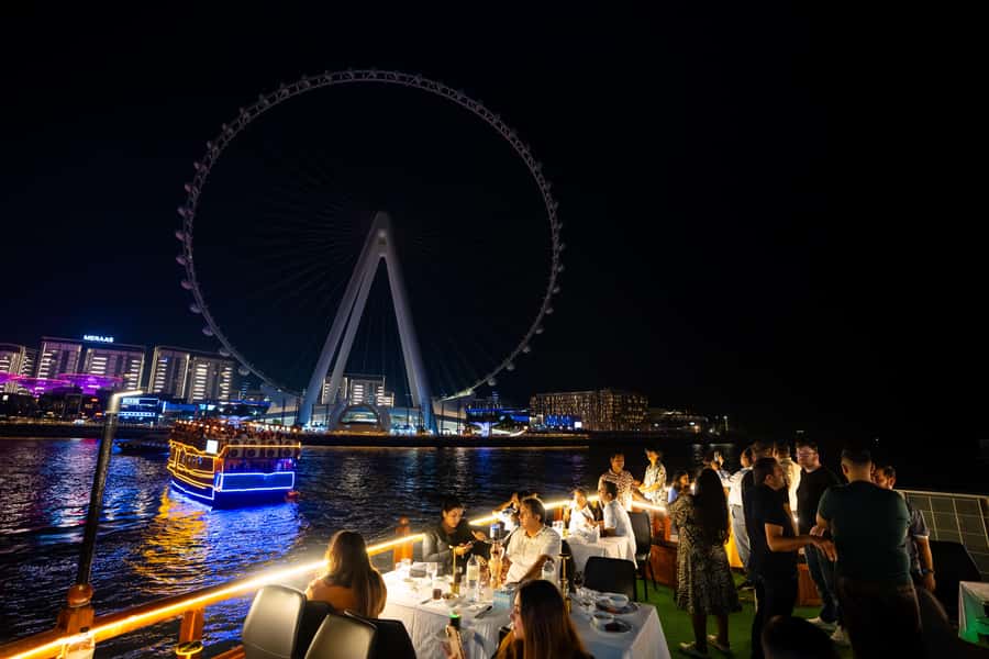 Best 5-Star Dhow Dinner Cruise Dubai Marina Jack Sparrow - Key points to know before booking