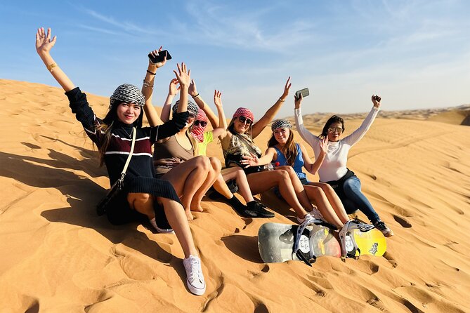 Best Dubai Desert Safari with Buffet Dinner,Sand Boarding & Shows - Dinner and three different styles of entertainment