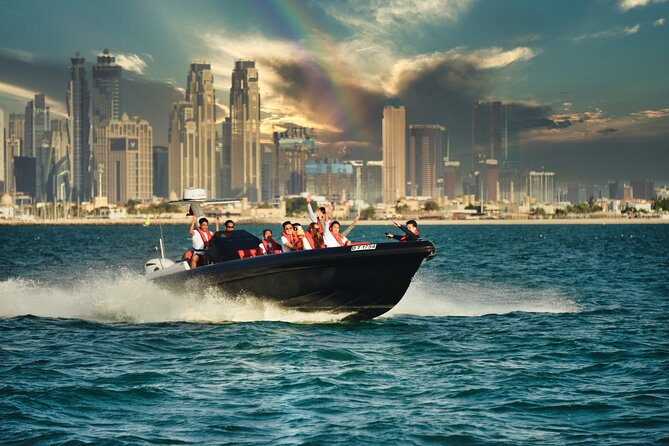 Burj Al Arab 100 Minute Boat Tour - Atlantis The Palm in a 10-minute frame