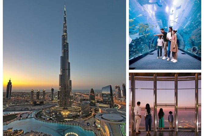 Burj Khalifa At the Top & Dubai Aquarium Combo Entrance Tickets - Starting at Burj Khalifa’s At the Top