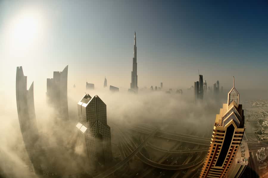 Burj Khalifa VIP Lunch – Michelin Dining & Porsche Transfer - Entering through a separate VIP entrance
