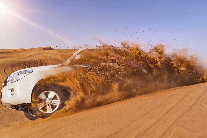 Camel Trekking and Morning Safari with Sand Boarding - Sandboarding From a High Dune