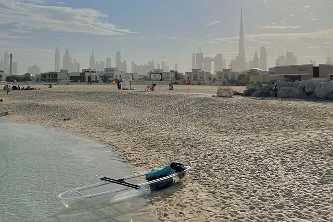Clear Kayaking Adventures! - One hour on the water, with Dubai in view