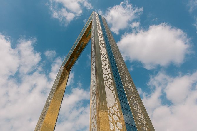 Combo Dubai Frame and Desert Safari with Dinner - BBQ dinner, soft drinks, and live entertainment