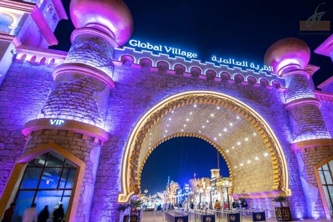 Combo: Dubai Frame & Global Village Tickets Only - Dubai Frame: a sharp contrast to the fairground