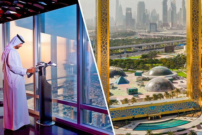 Combo: Dubai Frame & Global Village Tickets Only - A ticket package, not a chauffeured tour
