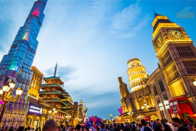 Combo: Dubai Frame & Global Village Tickets Only - Who will enjoy this most