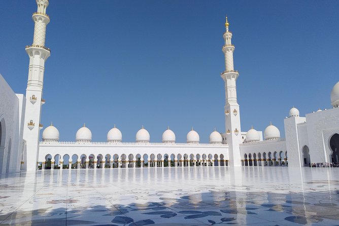 Day Tour of Abu Dhabi from Dubai - Heritage Village and the view across the water
