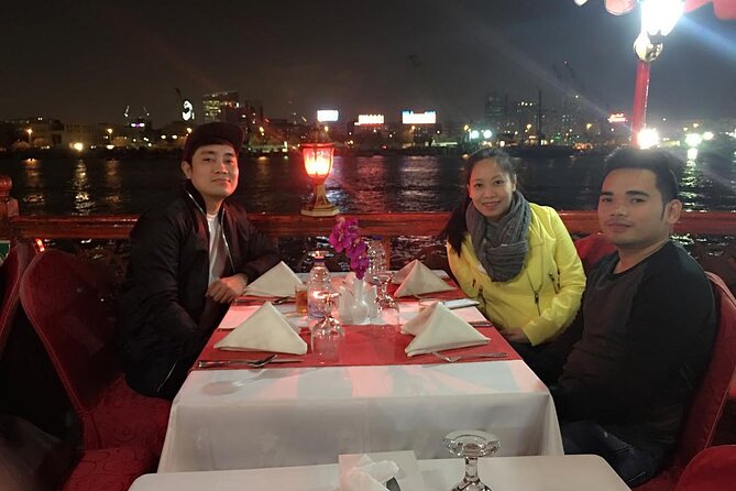 Deira Creek: Dhow Cruise Dinner - The two-hour route, from old creek buildings to modern towers