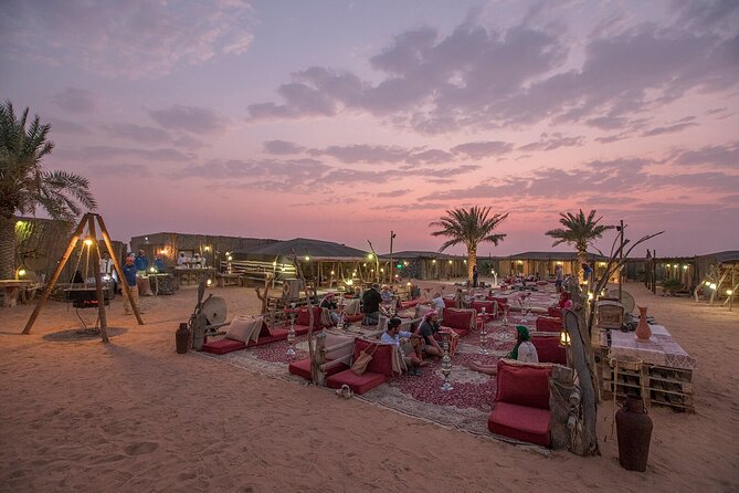 Deluxe Dubai Desert Safari with BBQ Dinner - The 20 to 30 minute dune-bashing run