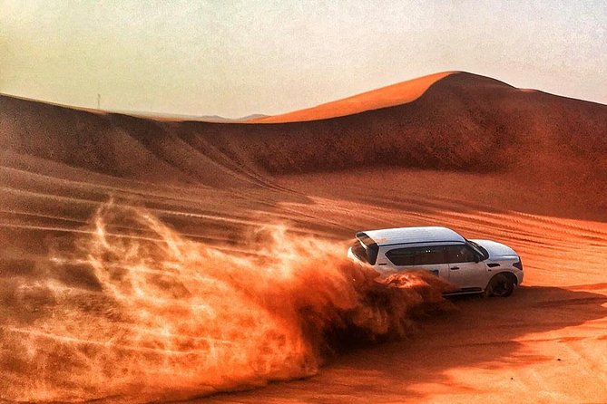 Desert 4x4 Safari, Complimentary ATV ride, Camel Ride, BBQ Dinner & Live Shows - The 4x4 dune bashing session
