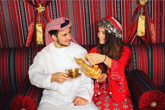Desert 4x4 Safari, Complimentary ATV ride, Camel Ride, BBQ Dinner & Live Shows - Sunset, henna, dress photographs, and shisha