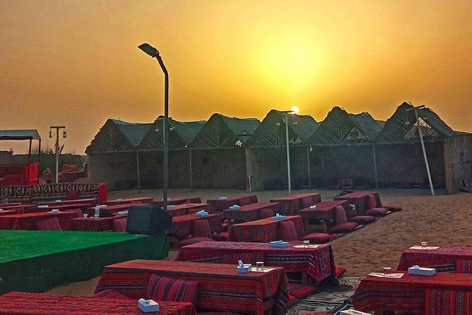 Desert 4x4 Safari, Complimentary ATV ride, Camel Ride, BBQ Dinner & Live Shows - Arriving at the Arabian Fortress camp
