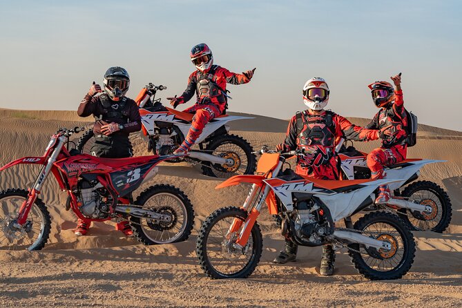Desert Motorbike Tour in Dubai - The desert route: tracks, dunes, and open views