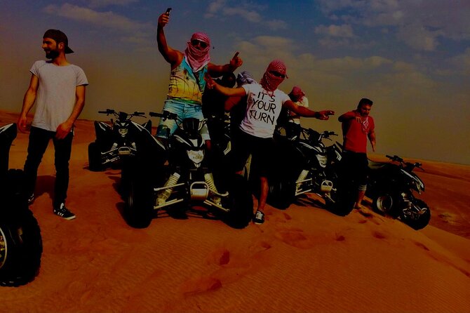 Desert Safari, 60-Min Self-drive ATV, Camel ride, Shows, Dinner - Who will get the most from this safari