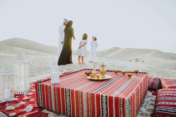 Desert Safari Abu Dhabi w/ Sand Boarding, Camel Ride & BBQ Dinner - Belly dancing, tanoura, and the evening atmosphere