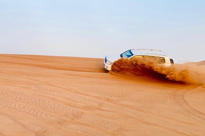 Desert safari adventure with BBQ dinner - Five entertainment displays under the night sky
