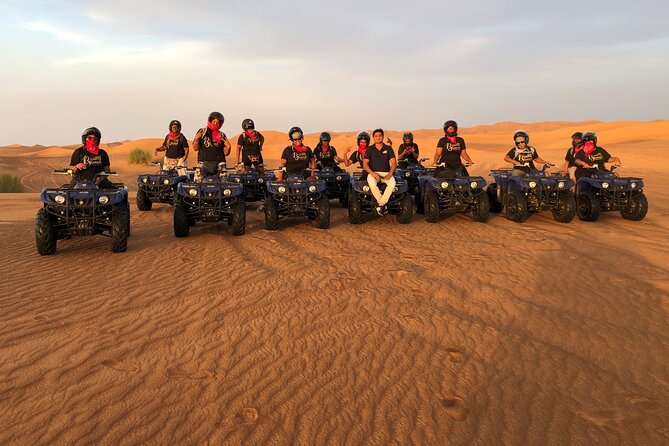 Desert Safari and Quad Bike Experience in Dubai with Dinner - Quad biking gives you the hands-on thrill